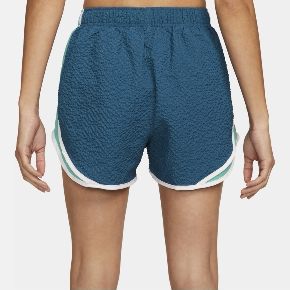 Nike Women's Shorts Nike Blue And Teal Running Athletic Shorts - Picture 5 of 13